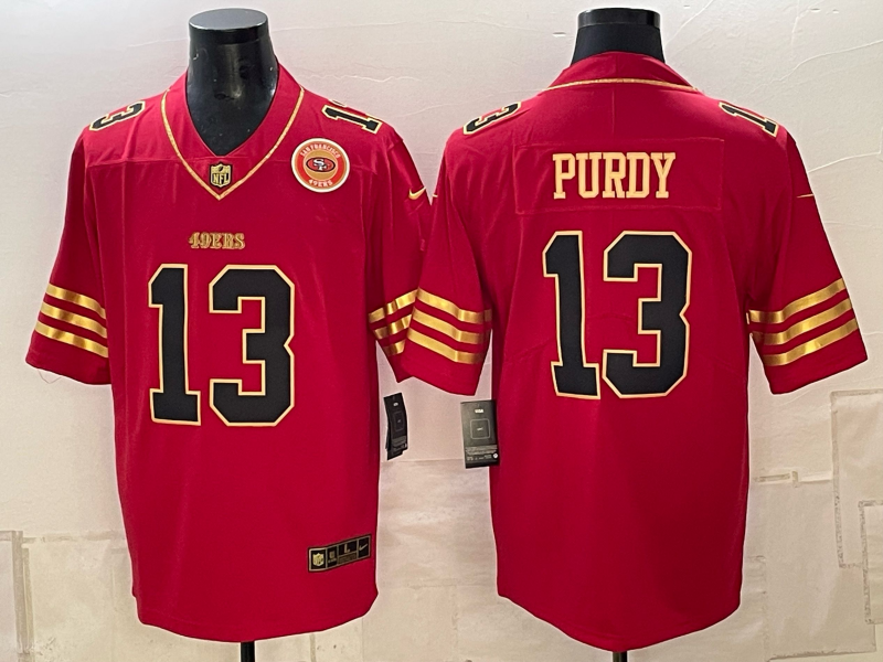Men 2026 Nike San Francisco 49ers #13 Purdy Red NFL Jersey 101604